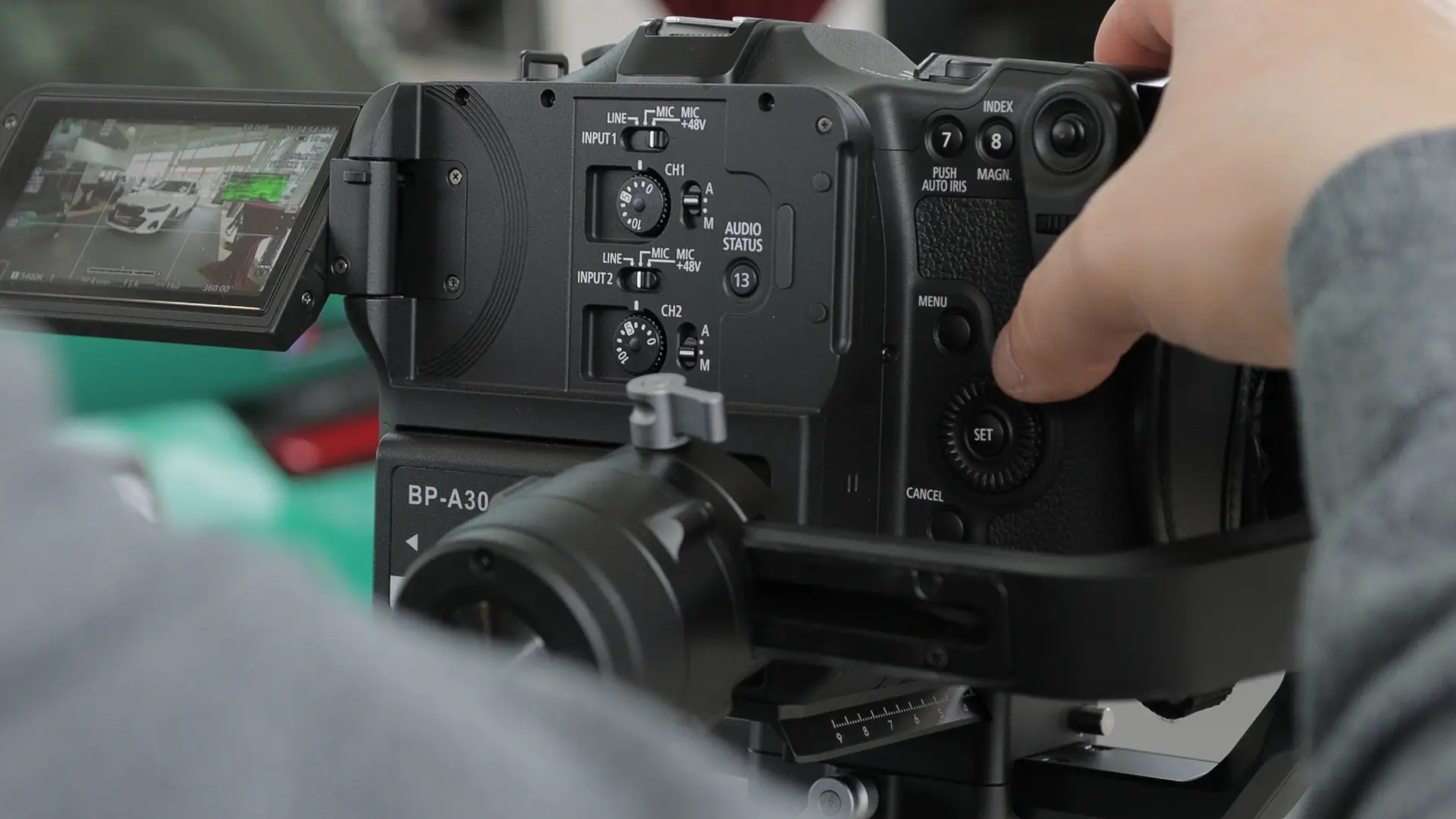 Canon C70 Videokamera Nahaufnahme – professionelle Videoproduktion von Ameise-Film im Berchtesgadener Land und Salzburg